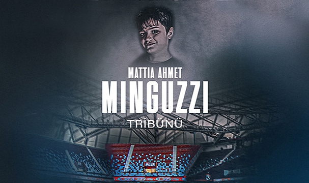MATTİA AHMET MİNGUZZİ TRİBÜNÜ ÇOCUK TARAFTARLARA ÜCRETSİZ