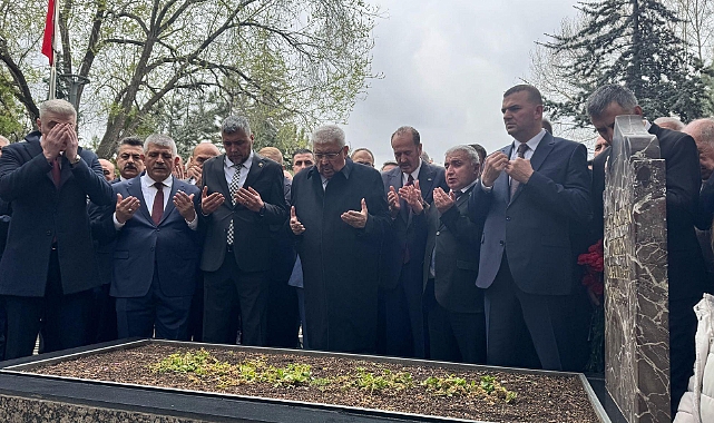 MHP TRABZON BAŞBUĞ TÜRKEŞ'İ DUALARLA ANDI