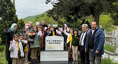 MİNİKLER ALİ KEMAL AKTÜRK'Ü UNUTMADI