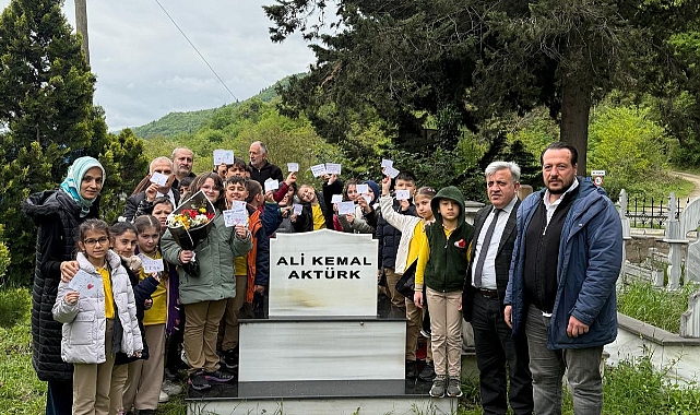 MİNİKLER ALİ KEMAL AKTÜRK'Ü UNUTMADI