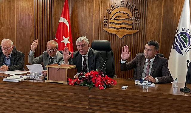 OF BELEDİYESİ'NİN 2024 YILI FAALİYET RAPORU ONAYLANDI