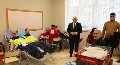 OF'TA VELİLERDEN KAN BAĞIŞINA DESTEK 