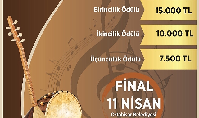 ORTAHİSAR BELEDİYESİ'NDEN TÜRK HALK MÜZİĞİ SES YARIŞMASI