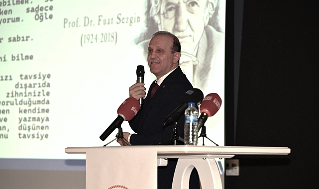 REKTÖR ÇUVALCI, 'SON YÜZYILIN' DEHASINI ÖĞRENCİLERE ANLATTI