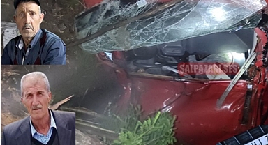 ŞALPAZARI'NDA FECİ KAZA: 2 KİŞİ ÖLDÜ