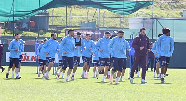 TRABZONSPOR, 5 EKSİKLE ÇALIŞTI 