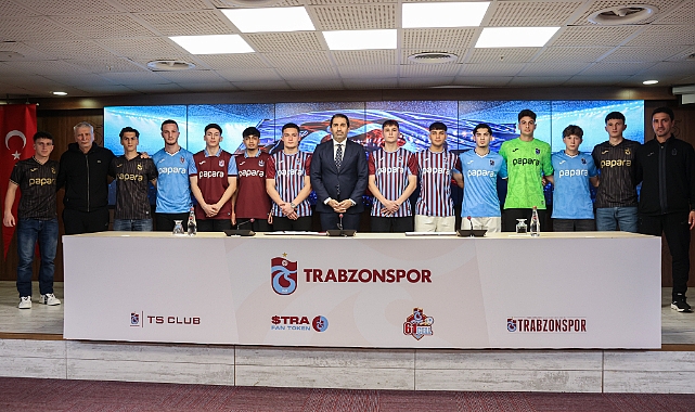 TRABZONSPOR'A GENÇLİK AŞISI... TAM 13 OYUNCU İMZALADI