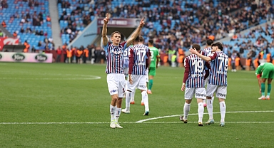 TRABZONSPOR, ALANYASPOR'U ATEŞE ATTI... UKRAYNALILAR COŞTU