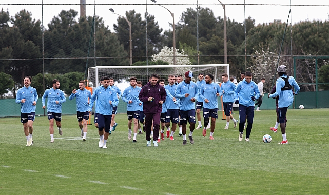 TRABZONSPOR'DA DERBİ MESAİSİ BAŞLADI