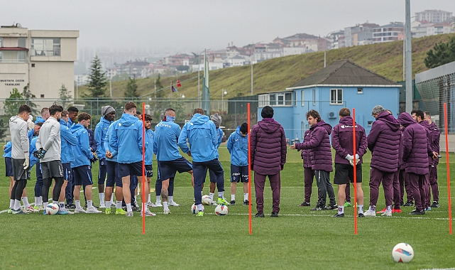 TRABZONSPOR, KUPA MESAİSİNE BAŞLADI... FATİH HOCADAN OYUNCULARA UYARI