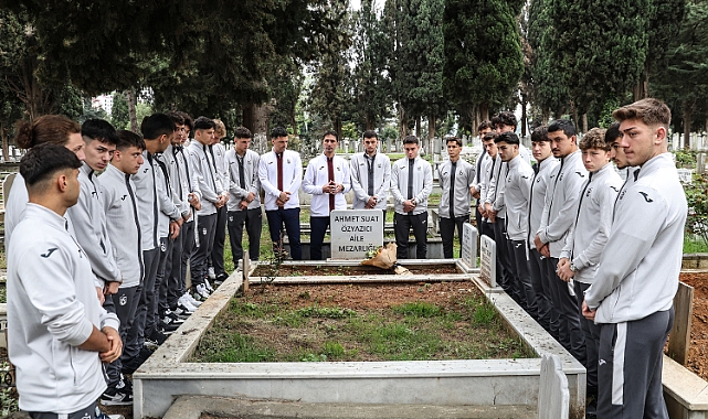 TRABZONSPOR U19 TAKIMINDAN EFSANELERİNE KABRİNE ZİYARET