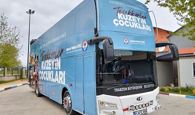 TRABZONSPOR'UN GENÇLERİ ŞEHİR TURU ATACAK