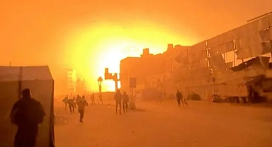 ZALİMLER HASTANEYİ HEDEF ALDI 