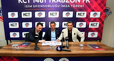 1461 TRABZON FK'DAN SPONSORLUK ANLAŞMASI