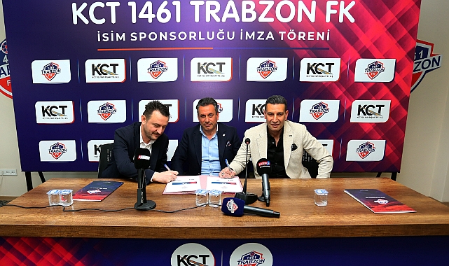 1461 TRABZON FK'DAN SPONSORLUK ANLAŞMASI