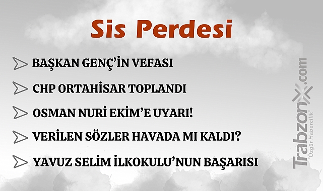 22.05.2025 SİS PERDESİ