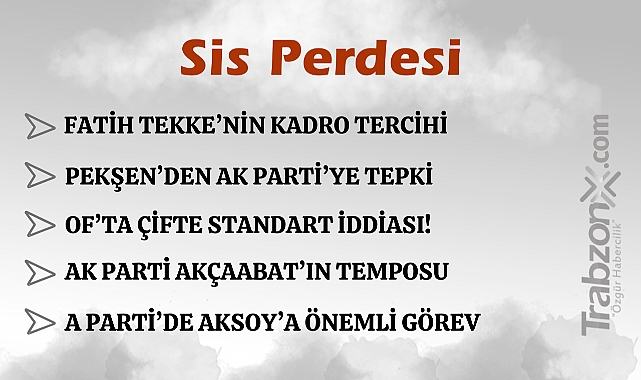 23.05.2025 SİS PERDESİ