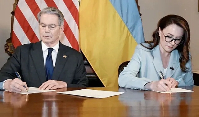 ABD-UKRAYNA ARASINDA İMZALAR ATILDI