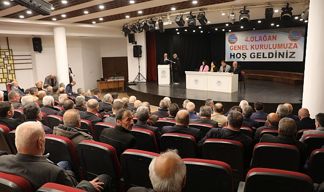 AKÇAABAT MUHTARLAR DERNEĞİ BAŞKANI HOTAMAN GÜVEN TAZELEDİ