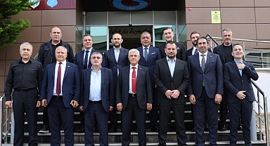 ARİF ÇETİN'DEN TRABZONSPOR'A ZİYARET