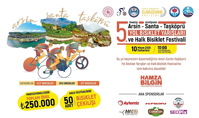 ARSİN BELEDİYESİ'NDEN FESTİVALE DAVET