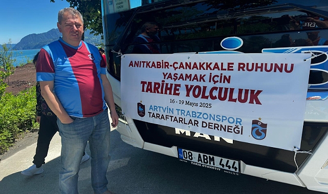 ARTVİN TRABZONSPORLU TARAFTARLAR DERNEĞİ İLE 'TARİHE YOLCULUK'