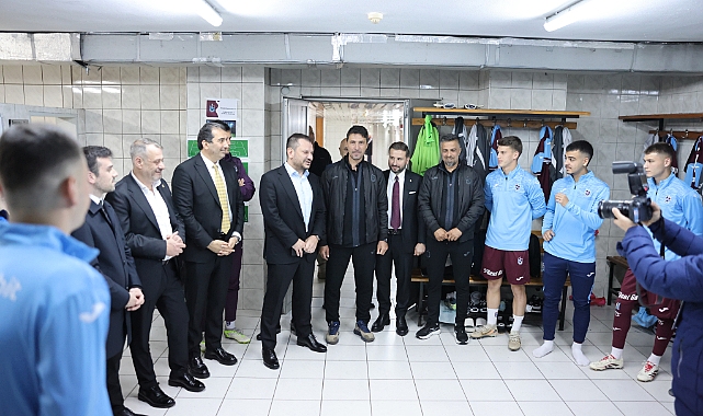 BAŞKAN DOĞAN'DAN U19 TAKIMINA ZİYARET