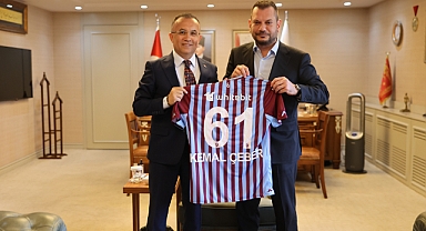 BAŞKAN DOĞAN'DAN VALİ ÇEBER'E ZİYARET 