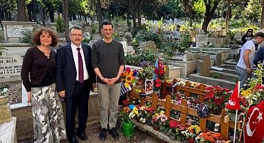 BAŞKAN GENÇ'TEN MATTİA AHMET MİNGUZİ'NİN KABRİNE ZİYARET