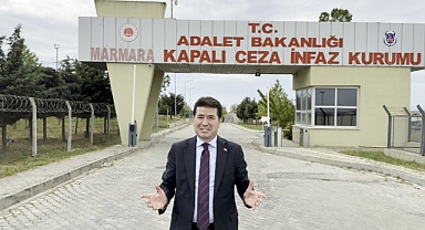 BAŞKAN KAYA, İMAMOĞLU'NU SİLİVRİ'DE ZİYARET ETTİ