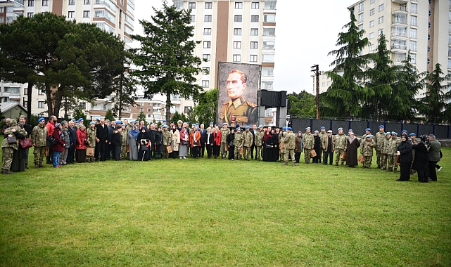 BAŞKAN VEKİLİ GÜLAY, TEMSİLİ ASKERLİK TÖRENİNE KATILDI