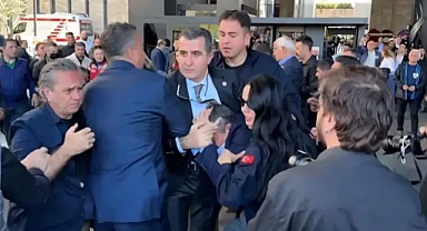 CHP LİDERİ ÖZEL'E SALDIRI... SALDIRGAN GÖZALTINDA...