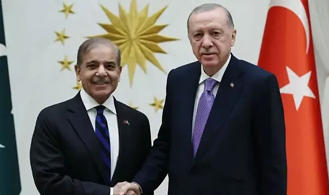 CUMHURBAŞKANI ERDOĞAN, PAKİSTAN BAŞBAKANI ŞERİF İLE GÖRÜŞTÜ