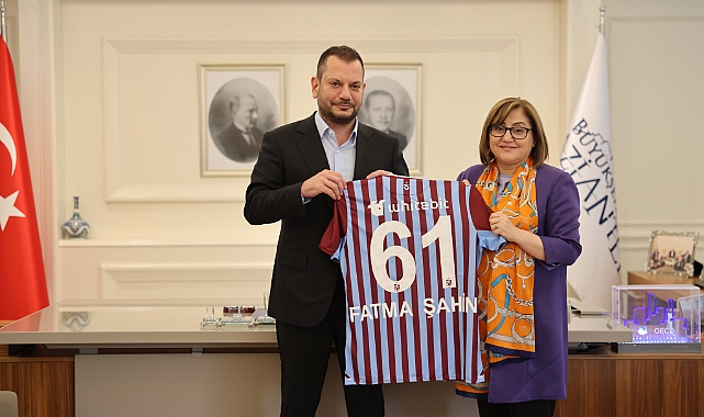 DOĞAN'DAN BAŞKAN ŞAHİN'E ZİYARET