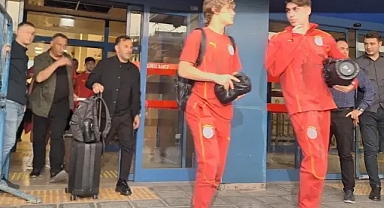 GALATASARAY KAFİLESİ TRABZON'DA 