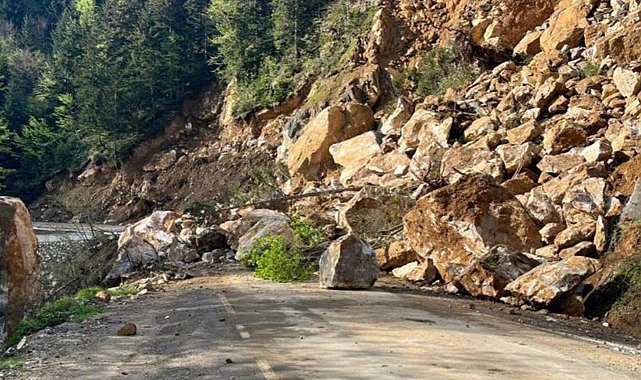 GİRESUN'DA O KARA YOLU ULAŞIMA AÇILDI