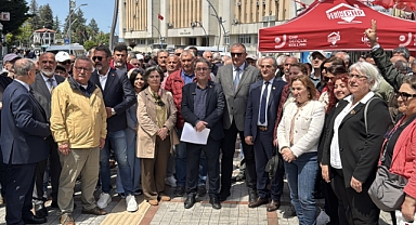 KARADENİZ'DE CHP'Lİ BAŞKANLARI, ÖZEL'E YAPILAN SALDIRIYI KINADI 