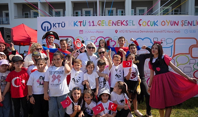 KTÜ'DE ÇOCUK OYUNU ŞENLİĞİ COŞKUSU