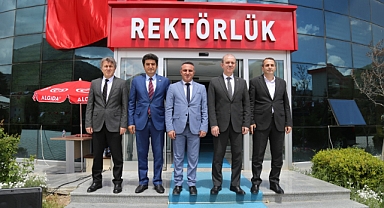 KTÜ'DEN GÜMÜŞHANE ÜNİVERSİTESİ'NE TEBRİK ZİYARETİ