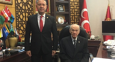 MHP'Lİ AYAR'DAN BAHÇELİ'YE İKİNCİ ZİYARET