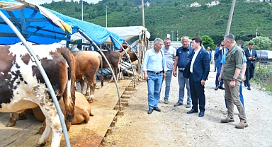 ORTAHİSAR BELEDİYESİ, KURBAN SAHALARINI HAZIRLIYOR