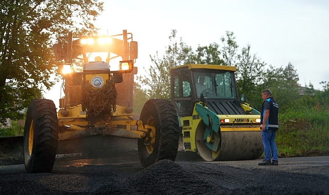 ORTAHİSAR BELEDİYESİ'NDEN ASFALT HAMLESİ