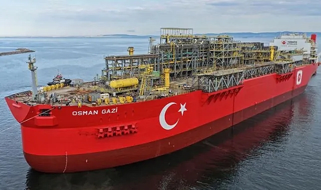 OSMAN GAZİ', KARADENİZ'DEKİ DOĞAL GAZ ÜRETİMİNİ İKİ KATINA ÇIKARACAK