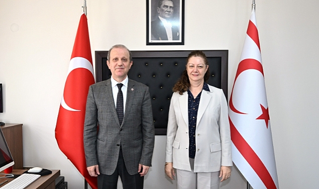 REKTÖR ÇUVALCI'DAN BAŞKONSOLOS DEMİREL'E ZİYARET