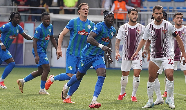 RİZESPOR FARKA KOŞTU