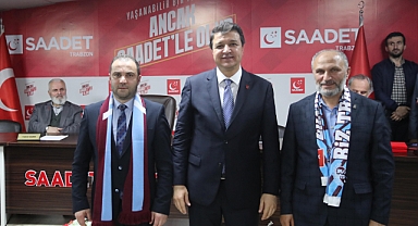 SAADET PARTİSİ'NİN YENİ İL BAŞKANİ GÖREVE BAŞLADI