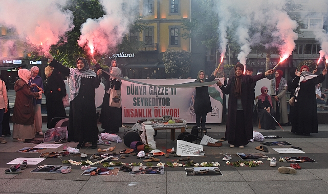 SAVAŞ ALTINDAKİ FİLİSTİNLİ KADINLAR TRABZON'DA BÖYLE ANILDI