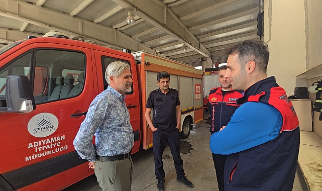 TRABZONLU İTFAİYECİLERDEN ANLAMLI ZİYARETLER