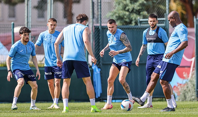 TRABZONSPOR ÇALIŞMALARINA DEVAM ETTİ