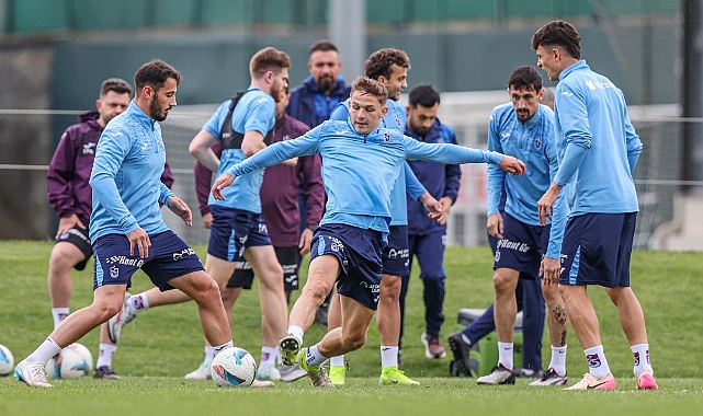 TRABZONSPOR ÇALIŞMALARINI SÜRDÜRDÜ